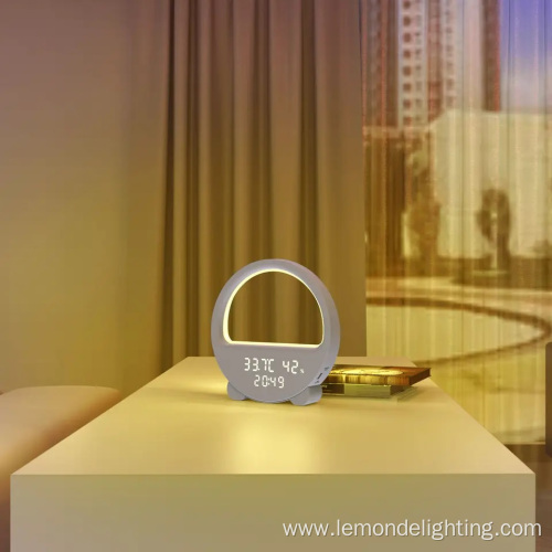 Remote Control Smart Temperature and Humidity Table Lamp